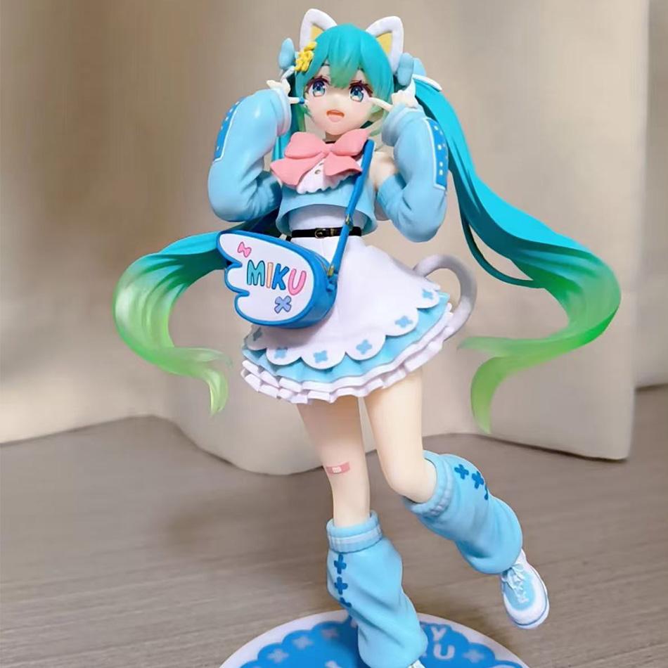 In Stock Genuine Original Fancy Ver Hatsune Miku Fashion Figure Anime Figure Model Collector Figurine Toys For Children
