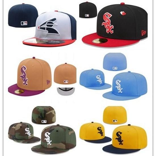 Chicago White Sox SX Full-face sun protection hat, couple's sun hat, embroidered cap, fully enclosed baseball cap