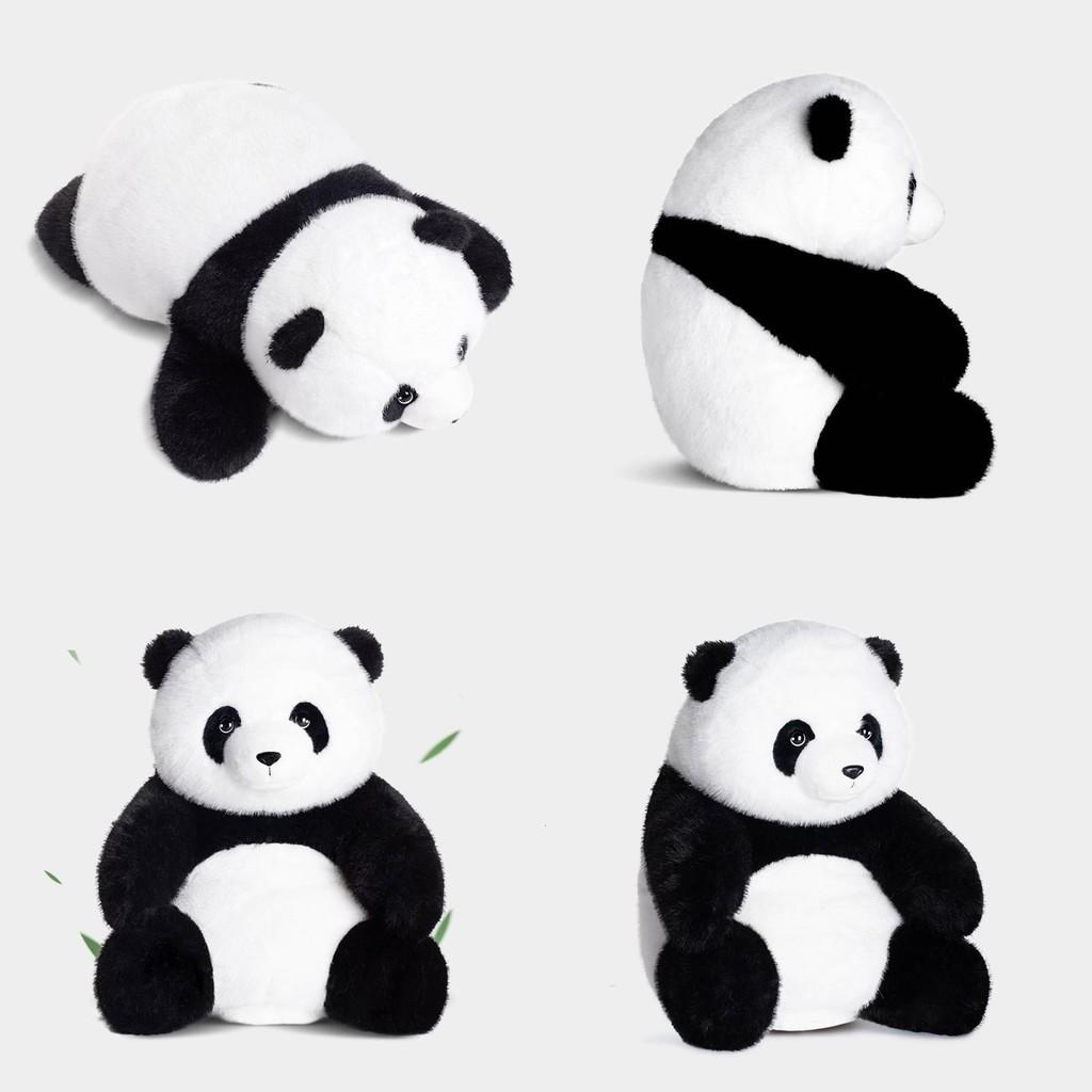 Hua Panda He Plush Toy Cartoon Animal Stuffed Doll Decorations Kids Cute Gift