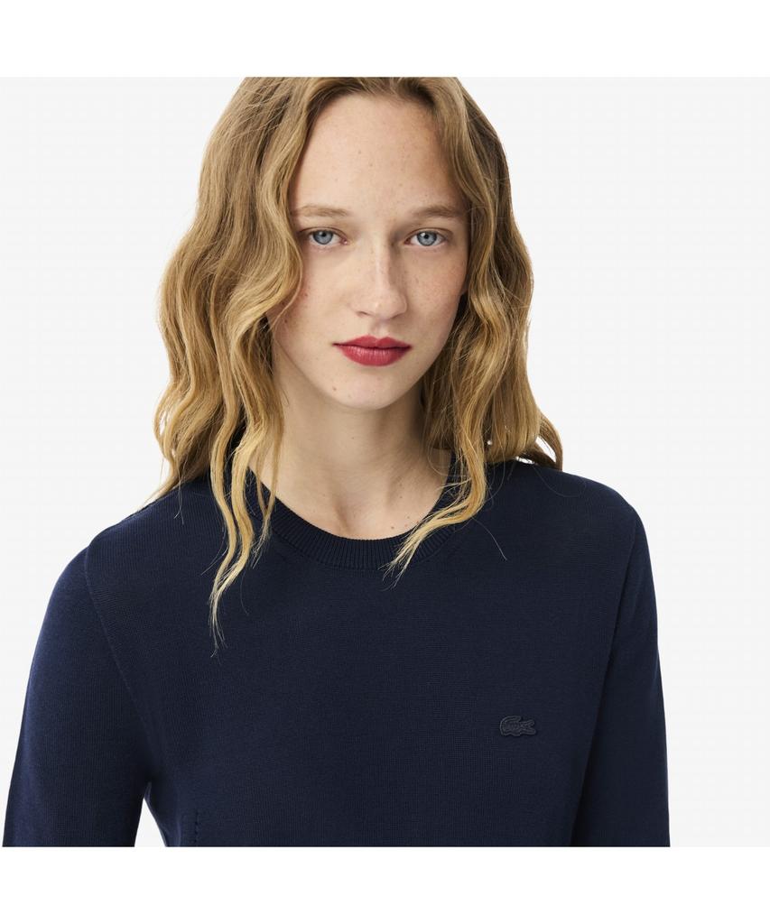 LACOSTE Women'S Cotton Crew Neck Sweater Af4145-55N 166
