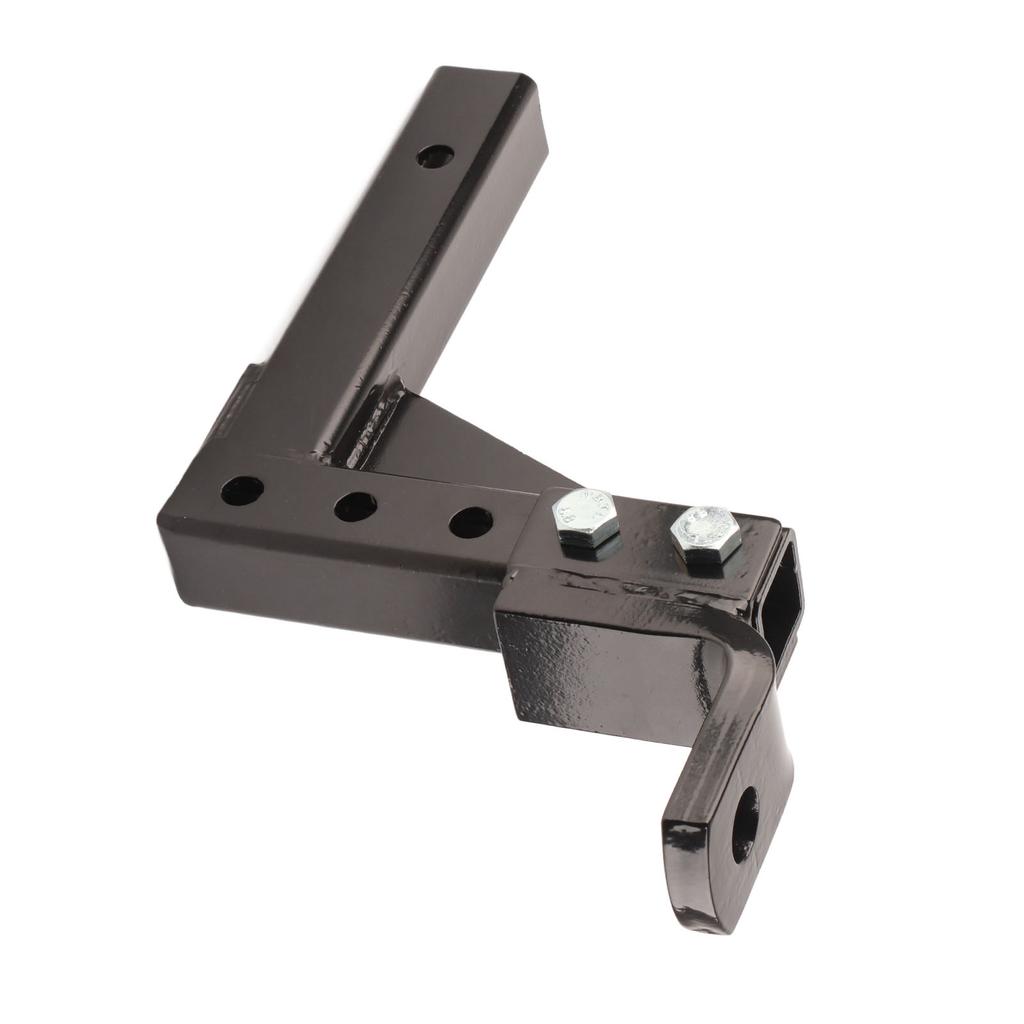 10in Drop Hitch Ball Mount 5000lbs Capacity Heavy Duty Adjustable for 2in Receiver RV Trailer