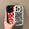 Sexy Red Lips Fashion Silicone Phone Case For iPhone 16 15 14 13 12 11 Pro Max 7 8 16 Plus 16E X XS XR SE Shockproof Soft Cover