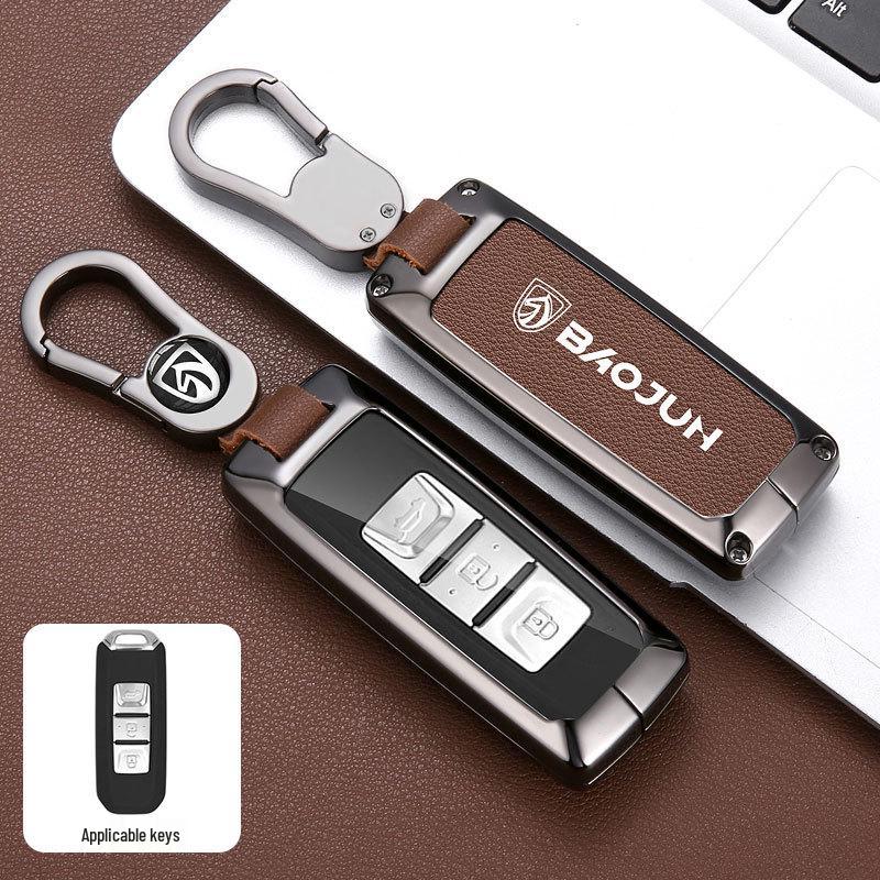High-End Smart Remote Key Case for Baojun Models 17, 560, 730, & 310W