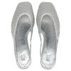 Zara Lightweight Open-Back Casual Flats 0.5cm Women flats Silver 12829510808