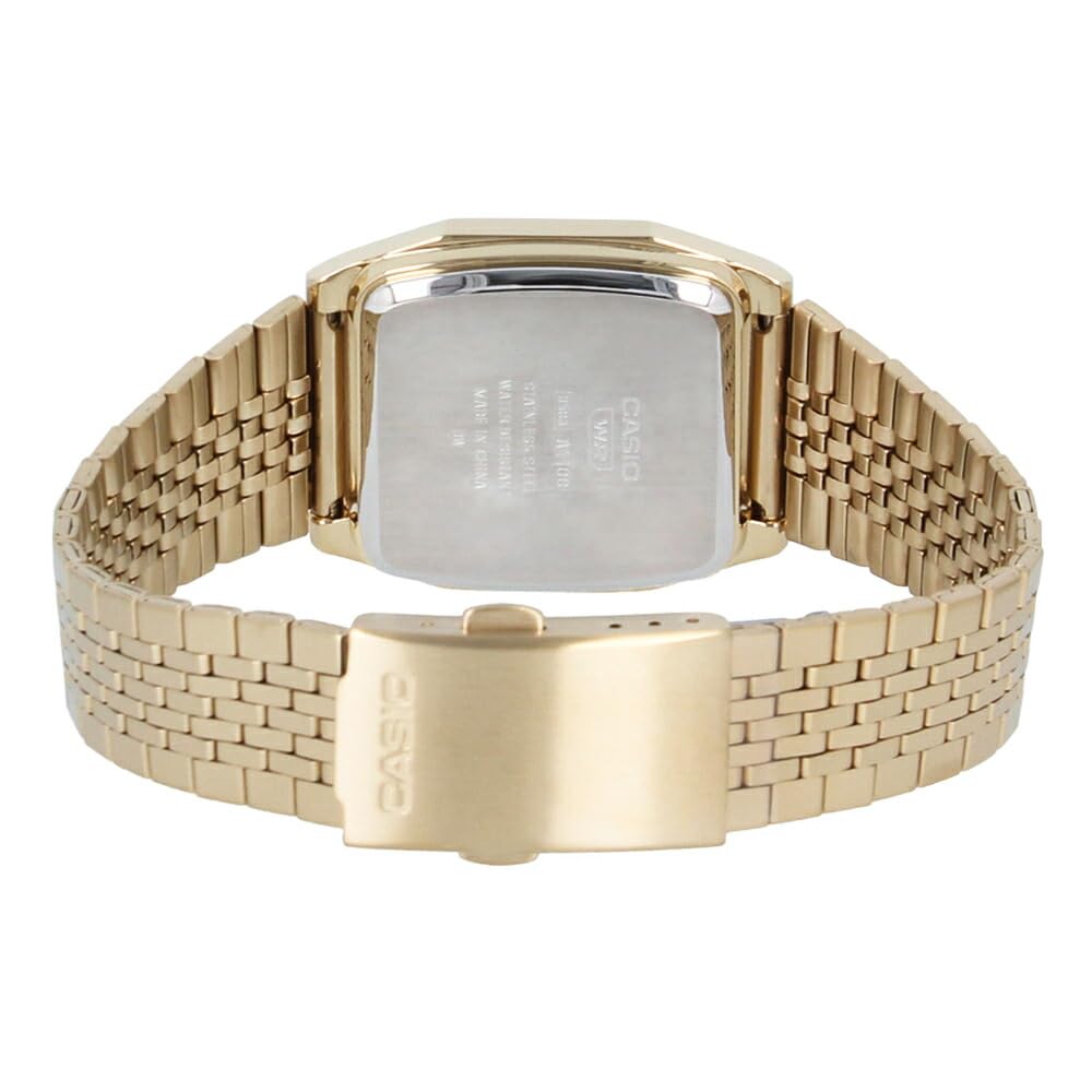 CASIO Casio Standard Cheap Casio and Gold and Watch, Unisex, Men's Women's, Black, A1100G-5