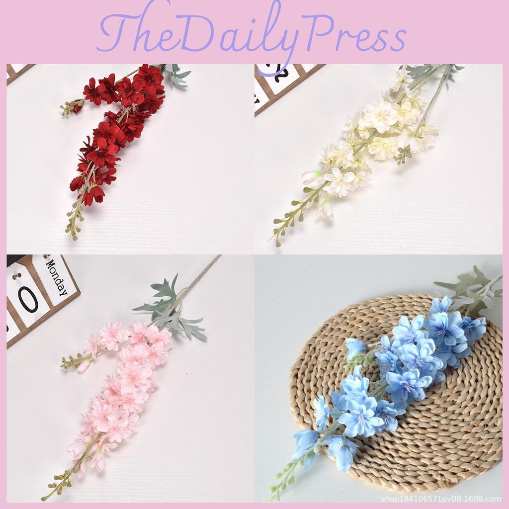 Consolida Ajacis And Hyacinthus Orientalis Artificial Flower For Decoration Home