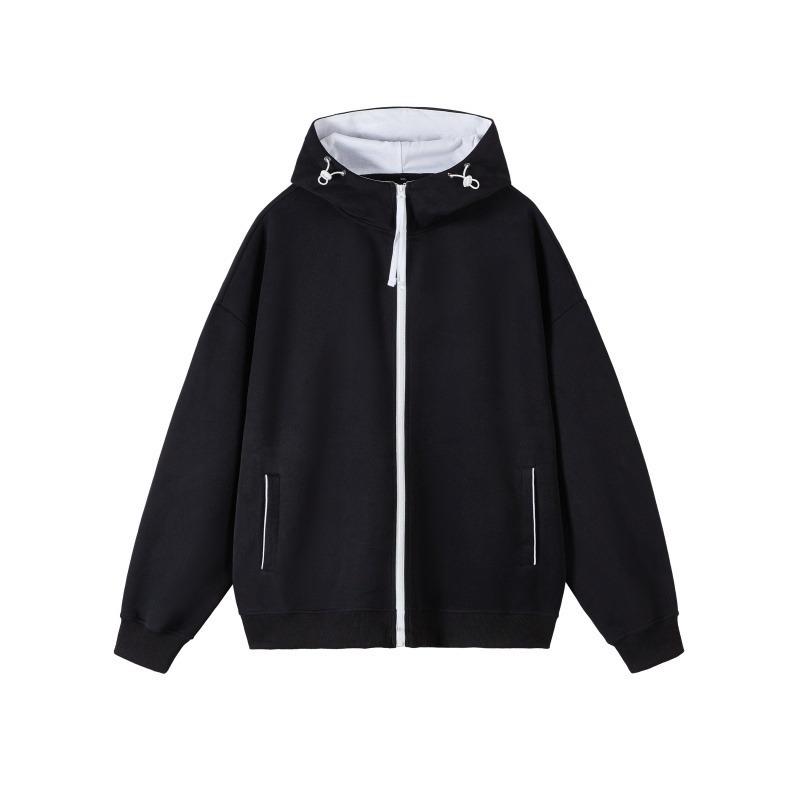 Men s Heavyweight Color Block Loose Fit Hoodie XL