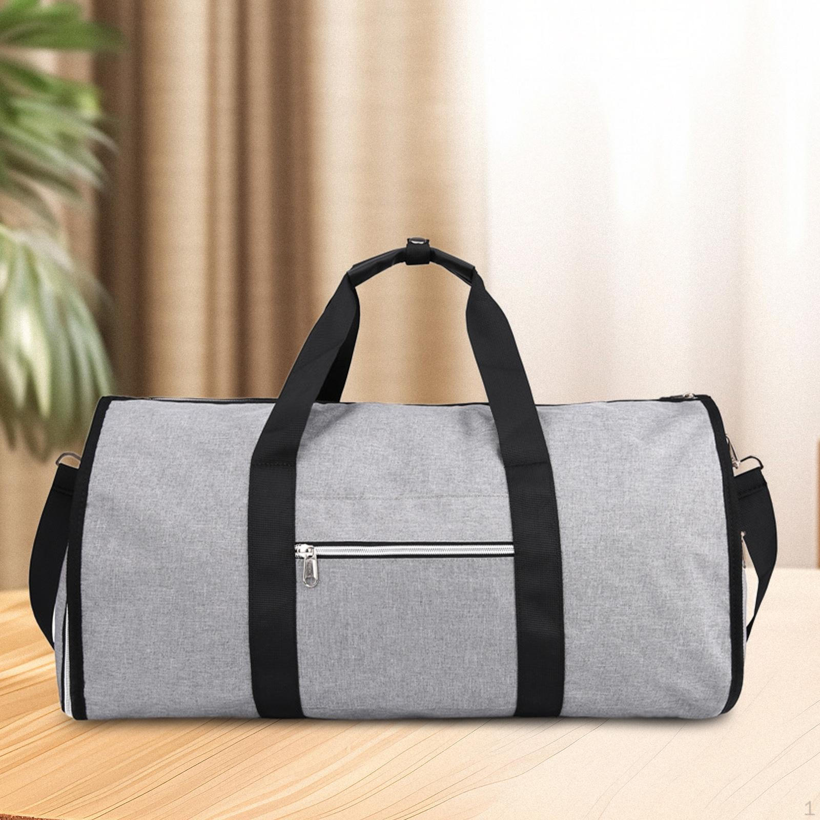 

Сумка для одежды многоцелевая мужская для путешествий, бизнеса, активного отдыха светло-серый