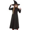 Smiffys Girls Wicked Witch Costume Set