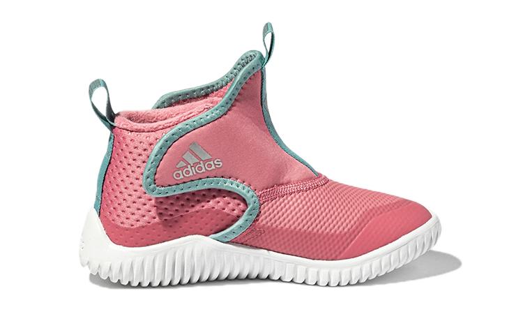 Adidas Rapidazen Abrasion Resistant Mid top Toddler Shoes Pink Infant And Toddler FZ5041