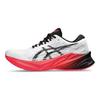 Asics Novablast 3 White Black Electric Red Men Sneakers 1011B458-104