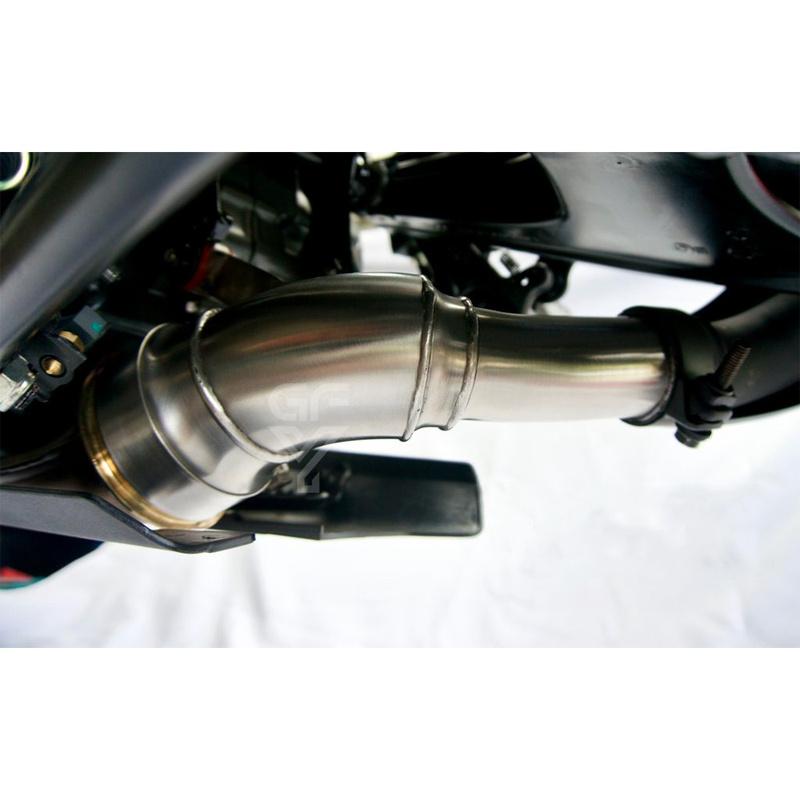 For KTM 250 / 390 Adventure 2021 Duke 250 / 390 2021 Escape Motorcycle Exhaust Muffler Header Pipe Slip-on
