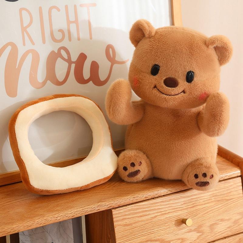 Cute New Style Transformed Butter Bear Doll Bear Plush Toy Rag Doll As A Birthday Gift for Friends and Besties