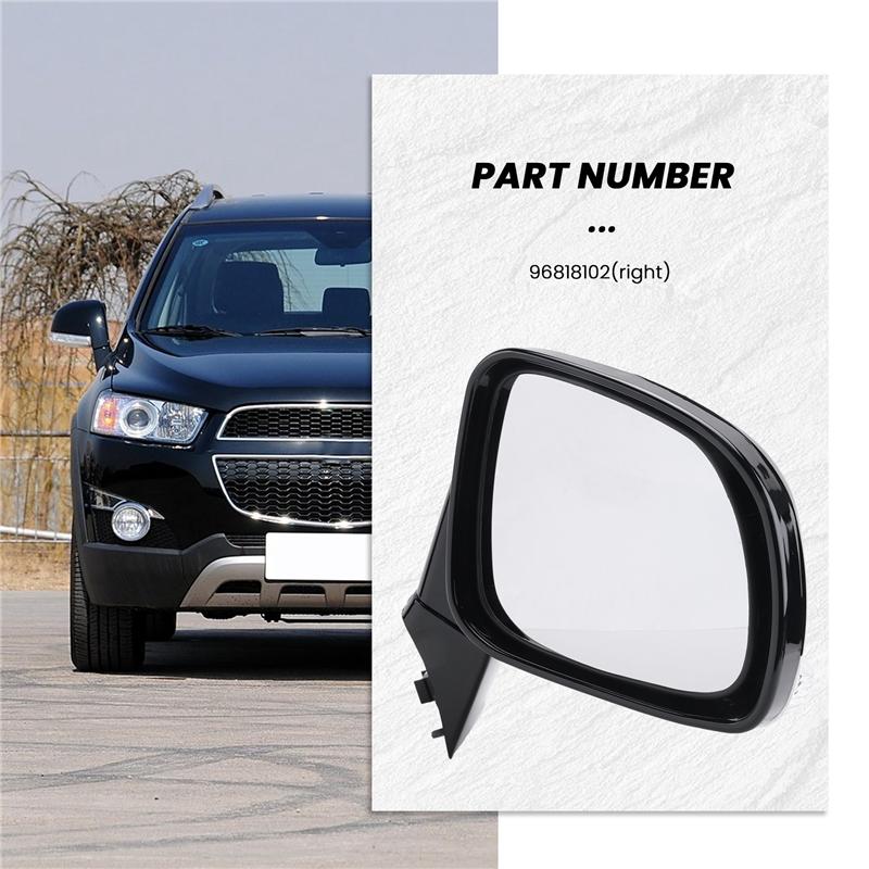 Car Door Wing Rear View Mirror Assembly For  Captiva 2008-2017-M53K