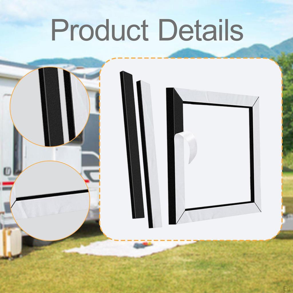 Kit Guarnizioni Sigillanti per Condizionatore di Camper Accessori Installazione Semplice Robusto Sostituzione Diretta Immagine