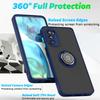Für Motorola Moto G52 Hülle Matte Armor Magnetischer Ringständer Handyhüllen Für Moto G52 G 52 MotoG52 Stoßfest Hartes PC Rückcover