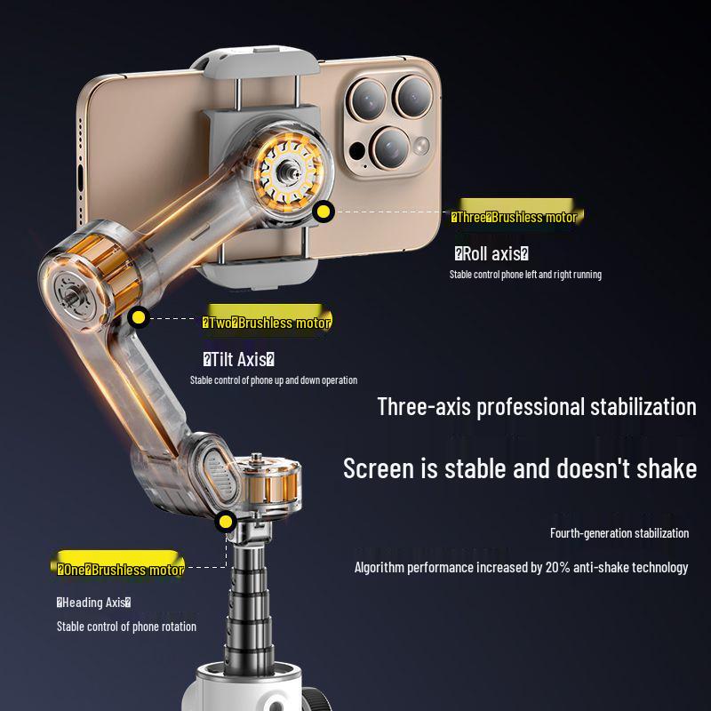 X2 Mobile Stabilizer: Portable Anti-Shake Gimbal & Selfie Stick for Video & Photo