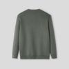 HLA Men's Fleece-Lined Core-Spun Round Neck Slim Sweater