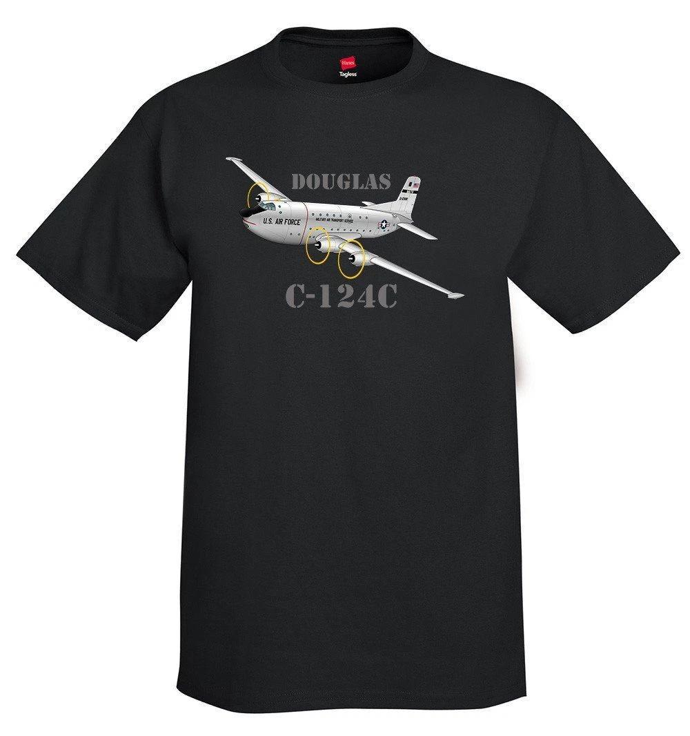 Douglas C-124C Airplane T-Shirt - Personalized with Your N# 4XL