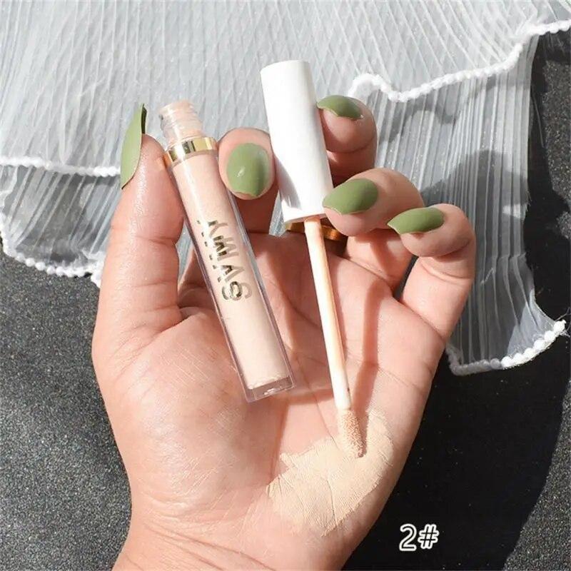 

2 шт. жидкий консилер с высокой степенью покрытия, увлажняющая основа для контроля жирности, невидимые поры, темные круги, веснушки, инструмент для макияжа контура лица CHINA