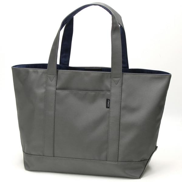 Tote Bag Polyester Canvas Reversible Tote Bag 2003512SC Gray [Isaac] (11)