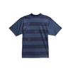 Adidas Originals  X Pop Trading Company FW23 Striped Sports Polo Shirt Unisex Polo Shirts Navy-Blue IX1976