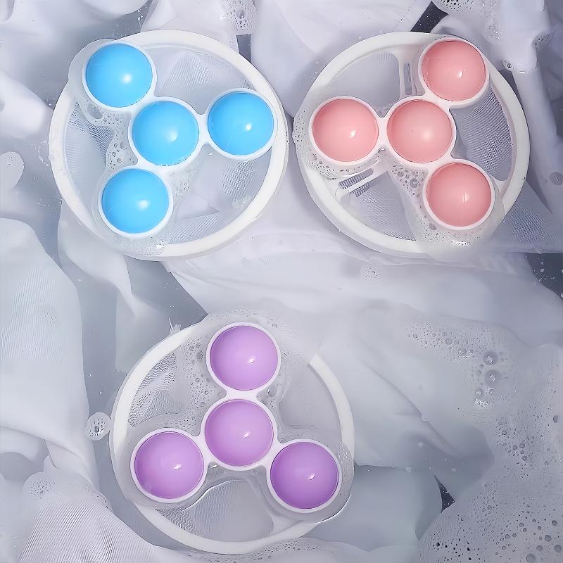 Washing Machine Lint Filter Ball Floating Hair Catcher Reusable Laundry Lint Remover Anti Clog Home Clothes Washing Accessories