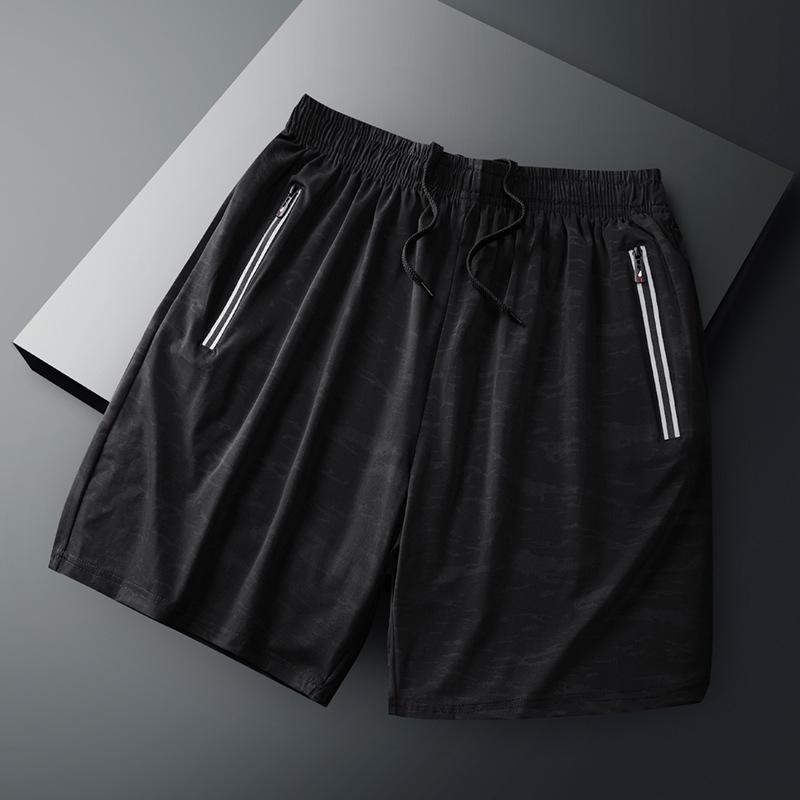 L-9XL шорты из ледяного шелка больших размеров для мужских повседневных брюк — фото 4