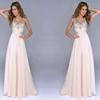 Women's Evening Dress Wish Chiffon Sequined Suspender Dress