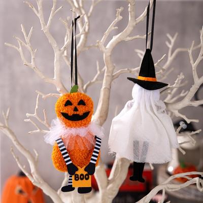 1PC Halloween Decoration Pendant Pumpkin Black Cat Ghost Skull Ghost Festival Home Party Small Pendant