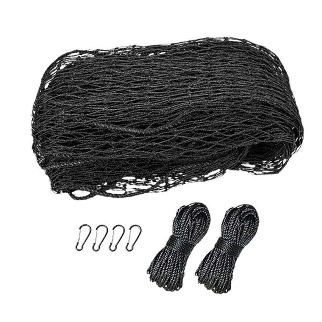 Outdoor Baseball Training Protective Net Batting Cage Netting Sports Practice Safety Barrier with Durable Ropes and Metal Clips for Hitting Practice