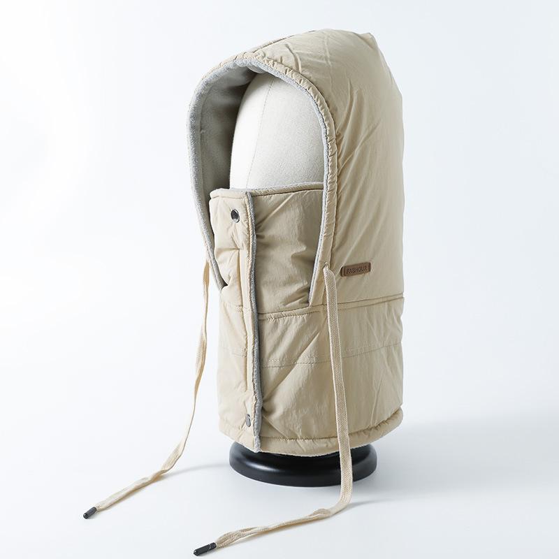 New scarf one-piece winter windproof velvet cycling child face protection warm windproof ski cap