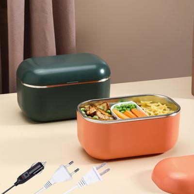 Elektrische Heizung Lunchbox 220V 110V 12V Auslaufsicher Tragbare Beheizte Lunchbox Edelstahl Auto Büro Lebensmittel wärmer Container