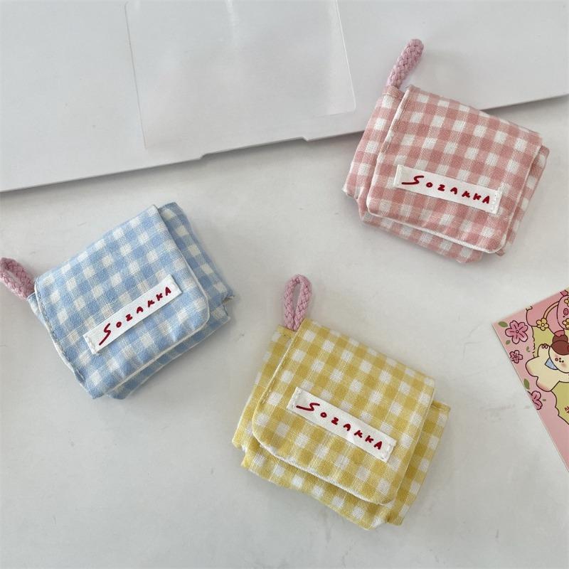 Mini Cute Earphone Protective Cover Earphone Storage Bag Portable Clamshell Soft Shell Bluetooth Earphone Bag
