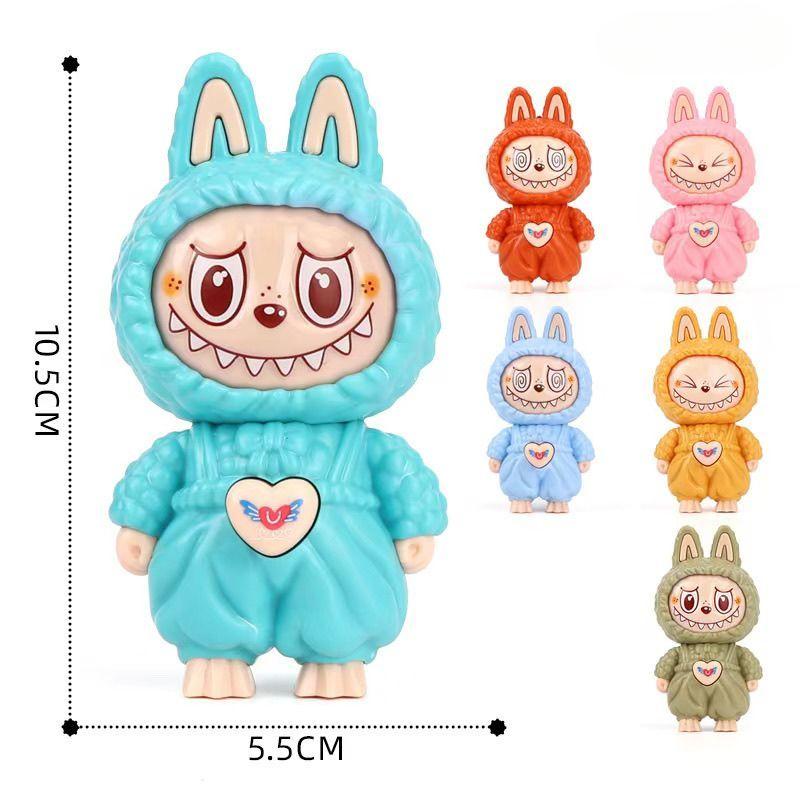 Labubu Toy Cartoon Keychain Doll Cute Labubu Creative Toy