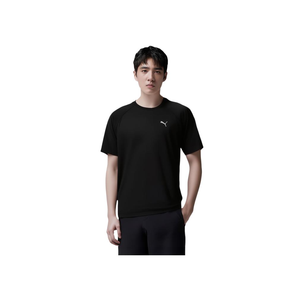 Puma Breathable Casual Versatile Short Sleeve T-Shirt Men tops Black 848755-01