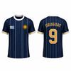 Fashion Uruguay Flag Graphic Football Jersey For Men Summer Trendy 3D Printed Sports T Shirts Loose Breathable Soccer Tees Tops