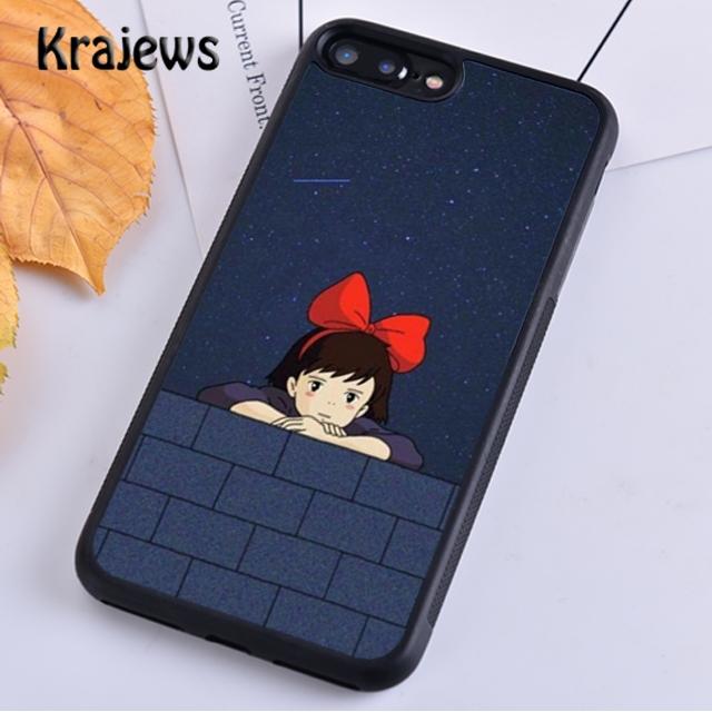 Krajews Kiki's Delivery Service Etui na telefon Pokrowiec na iPhone 14 5 SE 6s 7 8 plus XR XS 11 12 13 pro max Samsung S21 S22ultra Plus