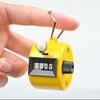 Licznik ręczny 4-cyfrowy Manualne klikery Mechaniczne liczenie do 9999 Ręczne mechaniczne liczniki Klikery Zestaw liczników kroków