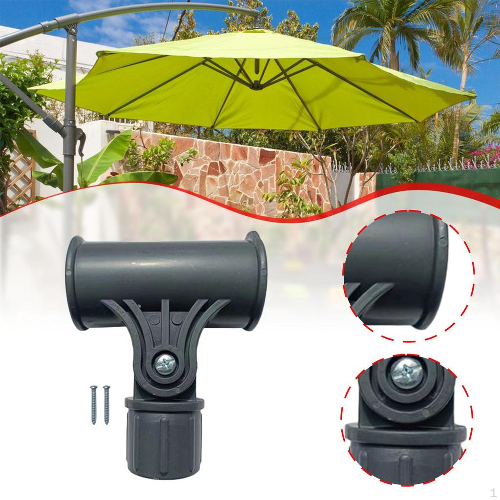 Outdoor Umbrella Steering Bracket Accessories Portable Lightweight Parasol for Deck