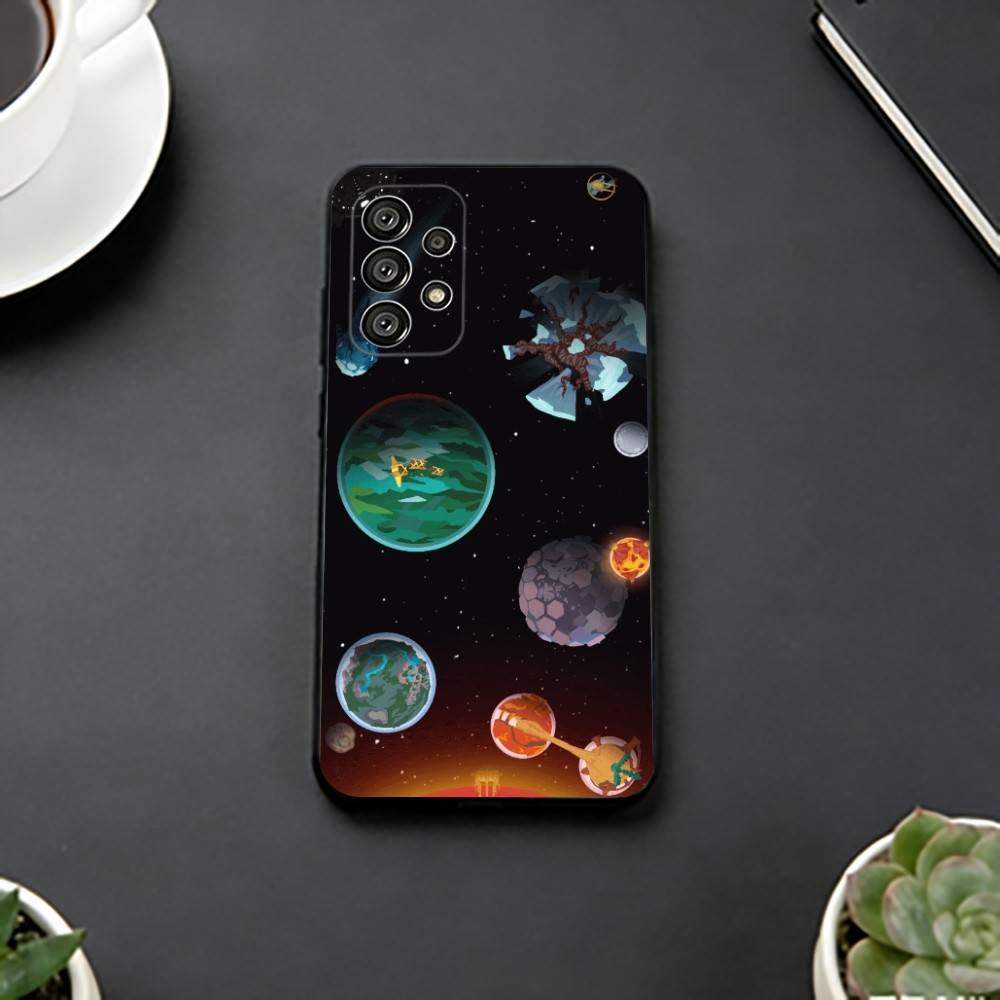 Cool Outer W-Wilds Phone Case For Samsung S25,S24,S21,S22,S23,S30,Ultra,S20,Plus,Fe,Soft Silicone Black Cover