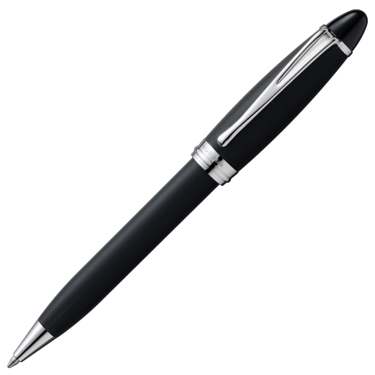 

Aurora Epsilon Satin Black Ballpoint Pen B30-N Oil-Based (Officially Imported) чёрный