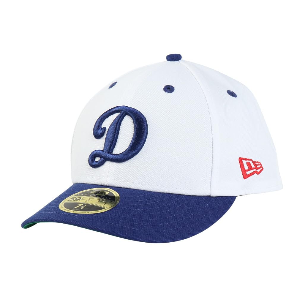 [New Era] Cap MLB Los Angeles Dodgers LA WhiteDark Royal 7 58 LP5950 DOD PACK LOSDOD WHI DROY 14388388 NER36C1682