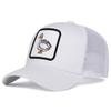 Men Duck Embroidered Baseball Cap Mesh Hat Outdoor Adjustable Sunscreen Leisure Hat Spring Autumn Travel Tourism Beach Vacation