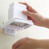 Bathroom Soap Grinder Wall Mounted Soap Holder with Presses Box Hollowed Bottom Soap Case for Shower Kitchen Draining Rack
