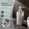 304 Stainless Steel Soap Dispenser Silver Liquid Soap Dispenser  Bathroom Kitchen Sink