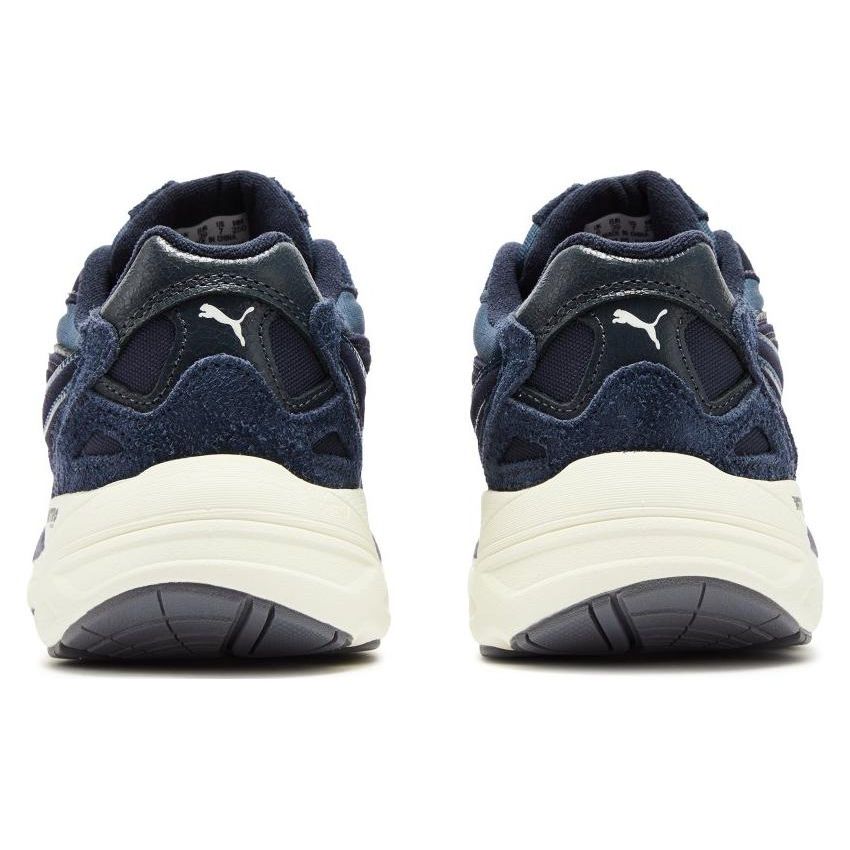 Puma Teveris Nitro Leder Abgenutzt Sportlich Bequem Lässig Low-Top Lifestyle Schuhe Unisex Sneaker Blau 390033-05