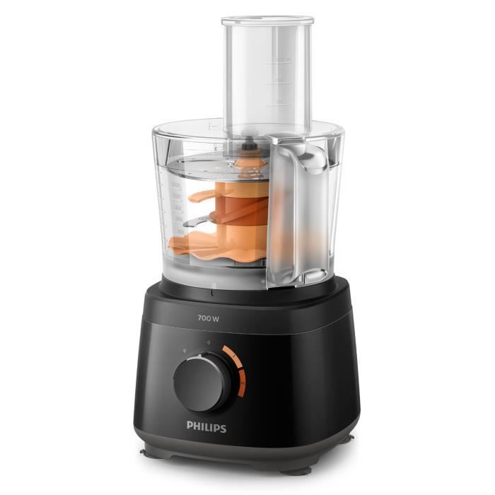 Multifunction Food Processor PHILIPS Daily HR7320/10 Black 700 W