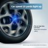 For Audi  A84Pcs 60mm 61mm 69mm LED Wheel Center Hub Cap Light Floating Illuminated Cover for Audi A3 A4 A5 A6 Q3 Q5 Q7 etc