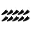 Set Universal Spoiler Aripă Fin de Pește pentru Portbagajul Mașinii Spikes Spate pe Acoperiș Vortex de Aer 10 buc